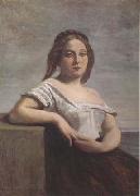 Jean Baptiste Camille  Corot La blonde Gasconne (mk11) oil painting picture wholesale